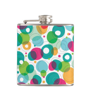 Petaca Modelo redondo de los niños de las burbujas