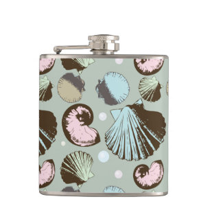 Petaca Modelo retro del Seashell