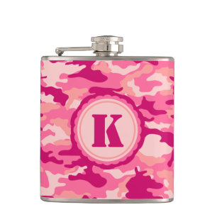 Petaca Modelo rosado personalizado de Camo