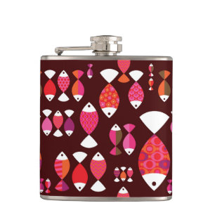 Petaca Modelo subacuático de los pescados retros