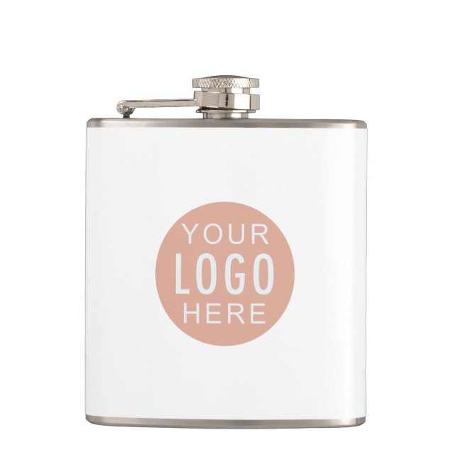 Petaca Modern Business Logo Corporate Employees Custom (Anverso)