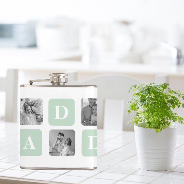 Petaca Moderna fábrica de fotos de collage y regalo del D (Subido por el creador)
