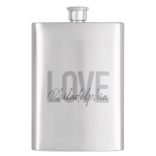 Petaca Moderno, simple, genial, diseño Love Philadelphia