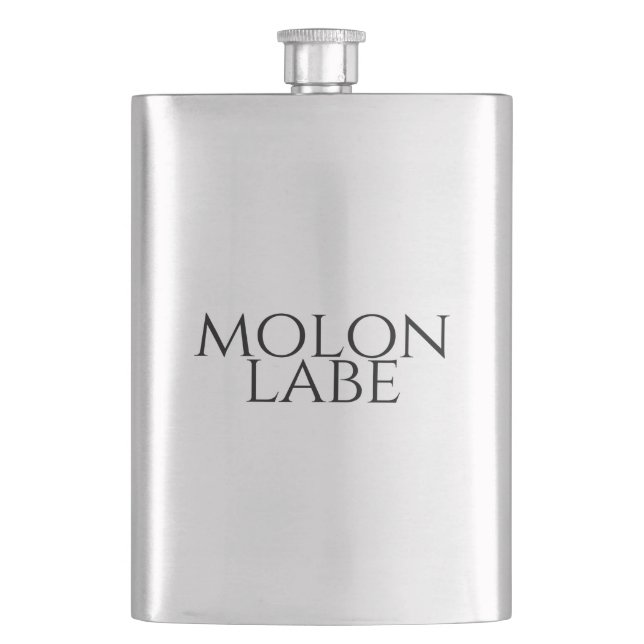Petaca Molon Labe (Anverso)