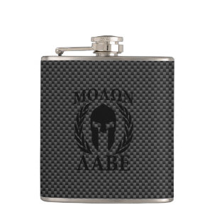 Petaca Molon Labe Laurels Guerreros Espartanos