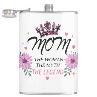 Petaca Mom The Legend Mother's Day Gift