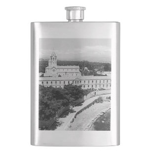 Petaca Monasterio vintage de Cannes Saint-Honorat