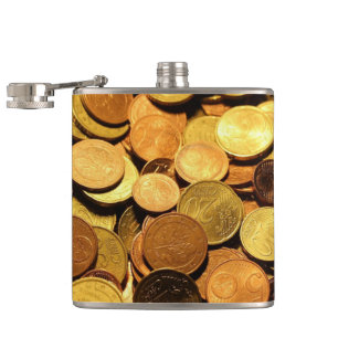 Petaca Monedas de oro