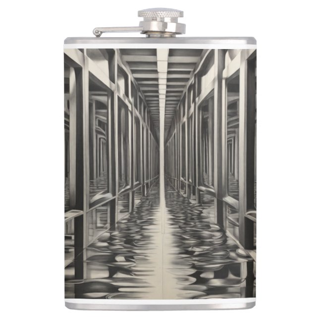 Petaca Monochrome Mirage/Artistic Flask (Anverso)
