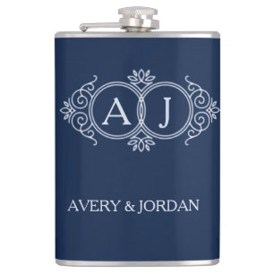 Petaca Monogram couple initials Welcome luxurious wedding