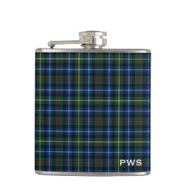 Petaca Monograma Clan Smith Tartan