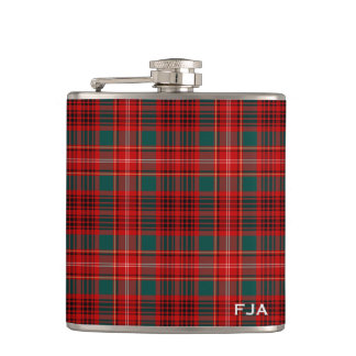Petaca Monograma de Ainslie Tartan