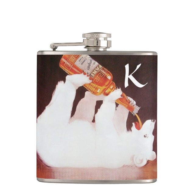 PETACA MONOGRAMA DE CERVEZA POLAR DE BEBIDA (Anverso)