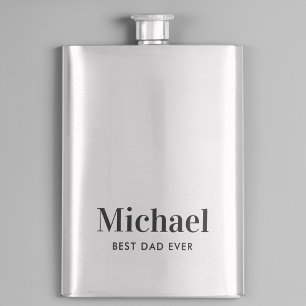 Petaca Monograma del mejor papá