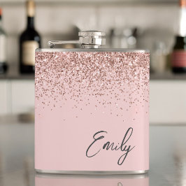 Petaca Monograma del Purpurina Girona Rubor Rosa Rosa