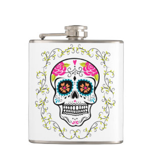 Petaca Monograma Hipster Sugar Skull