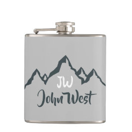 Petaca Monograma personalizable de la gama de montañas di