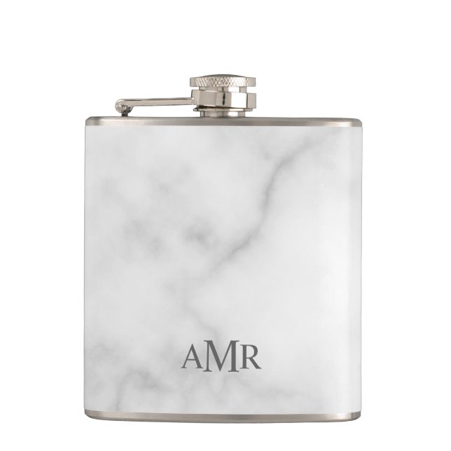 Petaca Monograma Personalizado Clásico (Anverso)