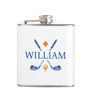 Petaca Monograma personalizado Clubes de golf Ace Classic