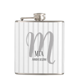 Petaca Monograma personalizado de Vibe matutino