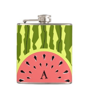 Petaca Monograma rosa de la banda de la sandía