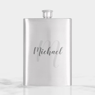 Petaca Monograma y nombre personalizados