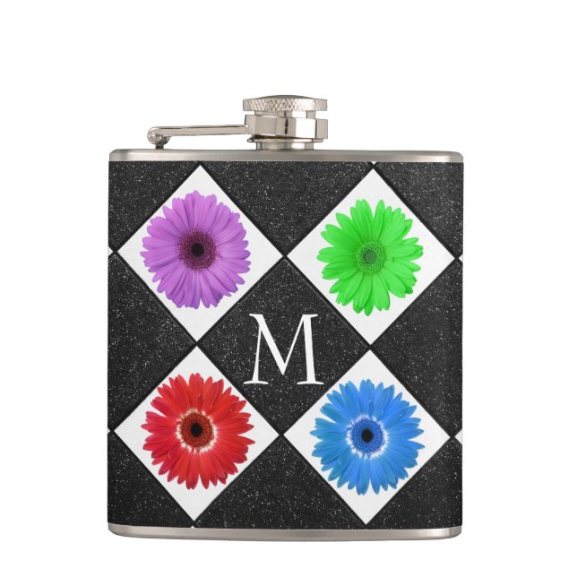 Petaca Monogrammed Daisy (Anverso)