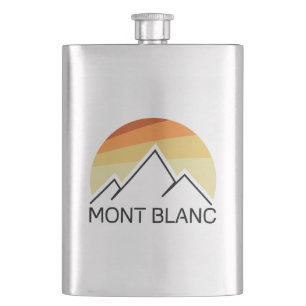 Petaca Mont Blanc France Retro