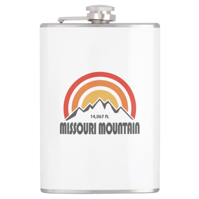 Petaca Montaña de Misuri (Anverso)