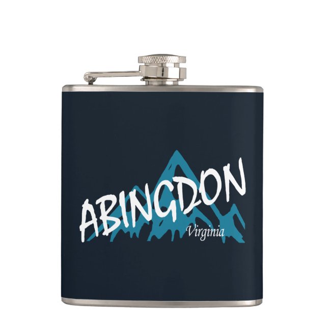 Petaca Montañas de Abingdon Virginia (Anverso)
