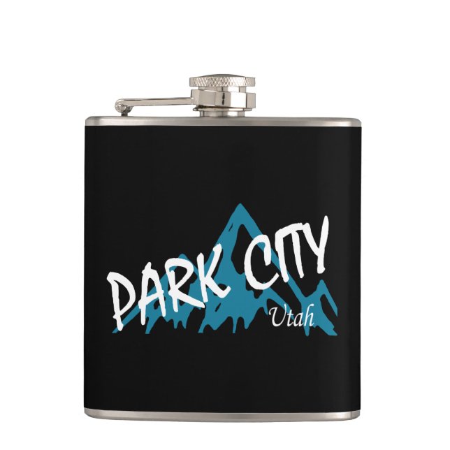 Petaca Montañas de Park City Utah (Anverso)