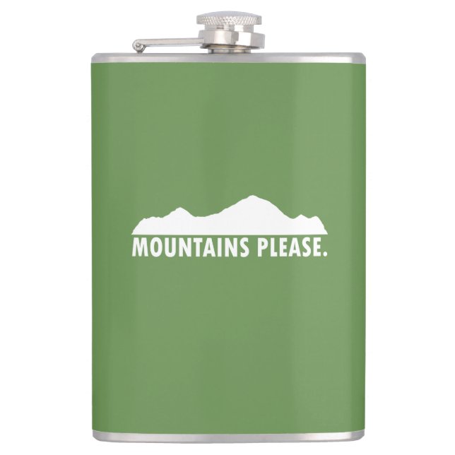 Petaca Montañas Por Favor (Anverso)