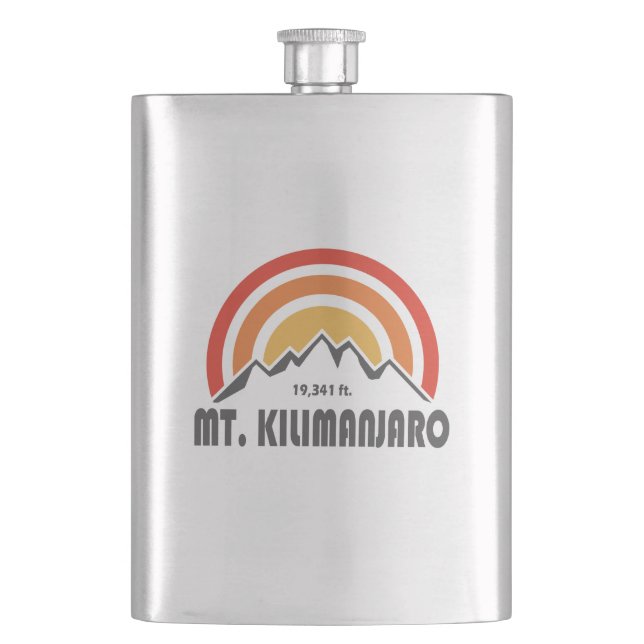 Petaca Monte Kilimanjaro (Anverso)