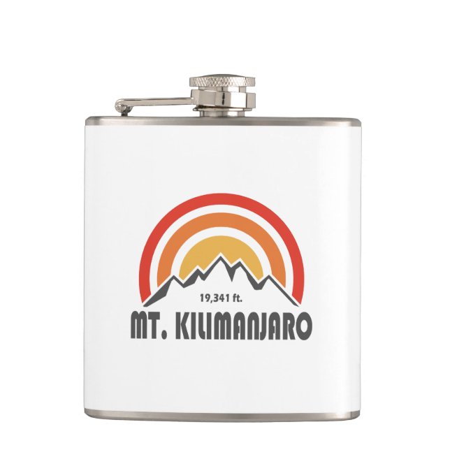 Petaca Monte Kilimanjaro (Anverso)