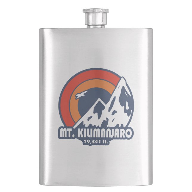 Petaca Monte Kilimanjaro Sun Eagle (Anverso)