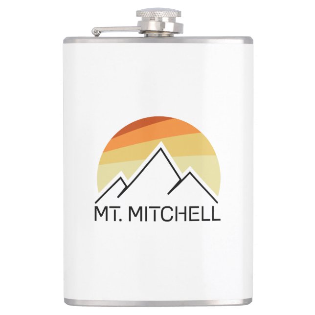 Petaca Monte Mitchell Retro (Anverso)