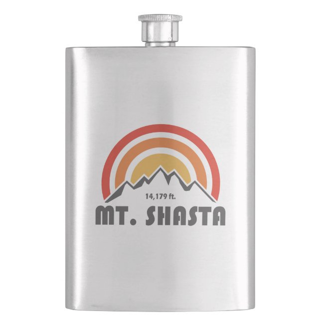 Petaca Monte Shasta (Anverso)