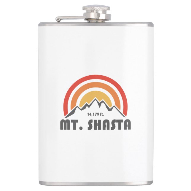 Petaca Monte Shasta (Anverso)