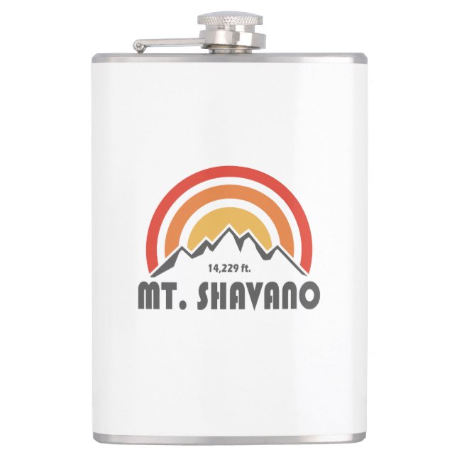 Petaca Monte Shavano (Anverso)