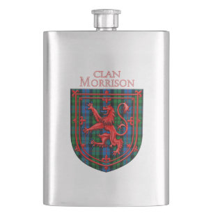 Petaca Morrison Tartan Scottish Plaid Lion Rampant