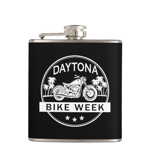 Petaca Moto de la Semana de la Bicicleta de Daytona (Anverso)