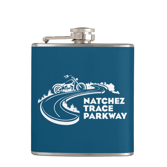 Petaca Moto de Natchez Trace Parkway (Anverso)