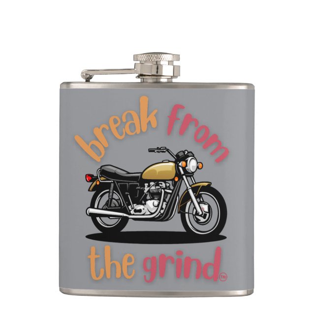 Petaca Motocicleta BFTG (Anverso)