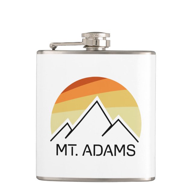 Petaca Mount Adams New Hampshire Retro (Anverso)