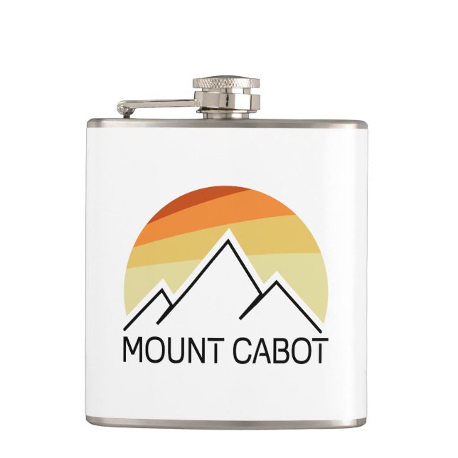 Petaca Mount Cabot New Hampshire Retro (Anverso)