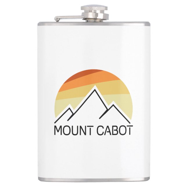 Petaca Mount Cabot New Hampshire Retro (Anverso)