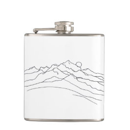 Petaca Mountains and moon