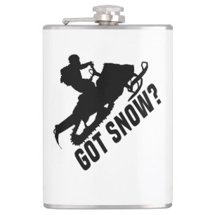 Petaca Movilización de nieve - Obtuve regalos con moto de