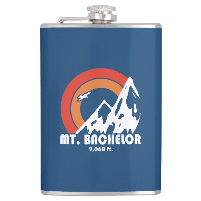 Petaca Mt. Bachelor Sun Eagle (Anverso)