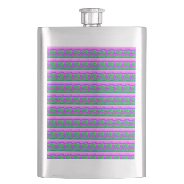 Petaca Mt. Sunset Pink Green Purple (Anverso)